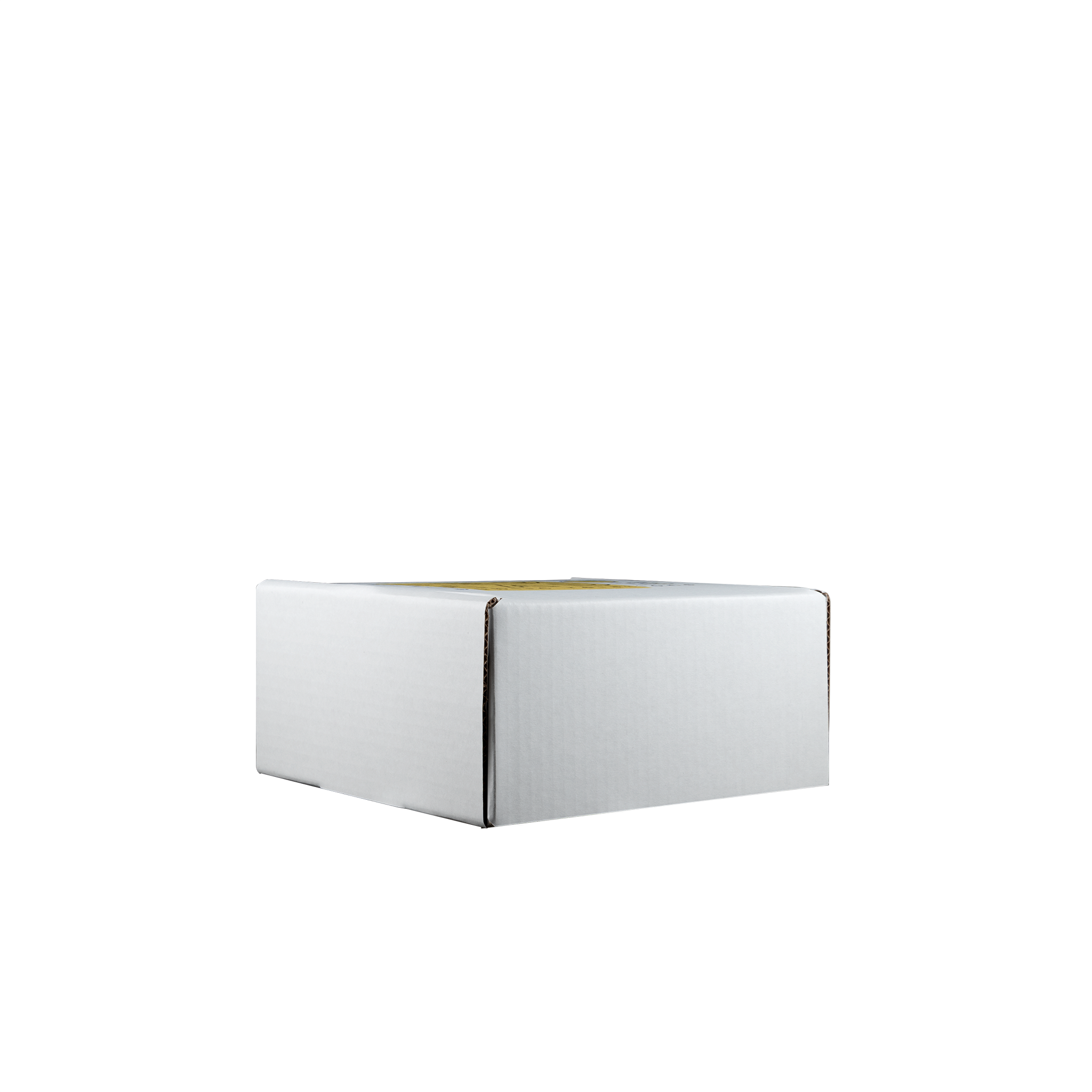 Mailing Box, B-Flute8" x 8" x 4" - White - D - 256 sq in 5