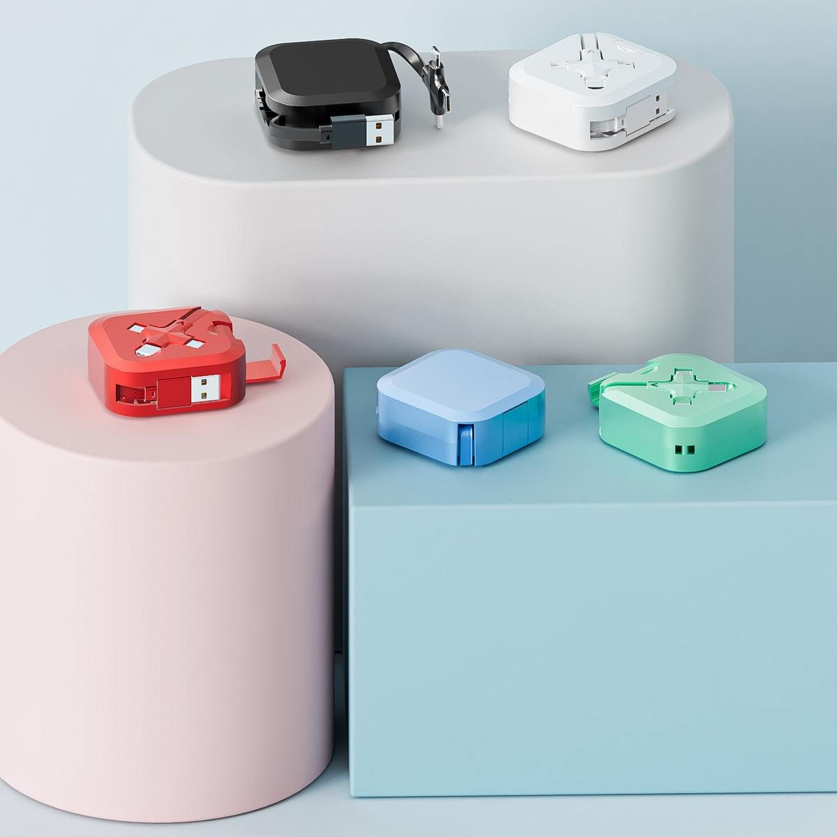 3 in 1 Cubic Rechargeable Cable Kit 1