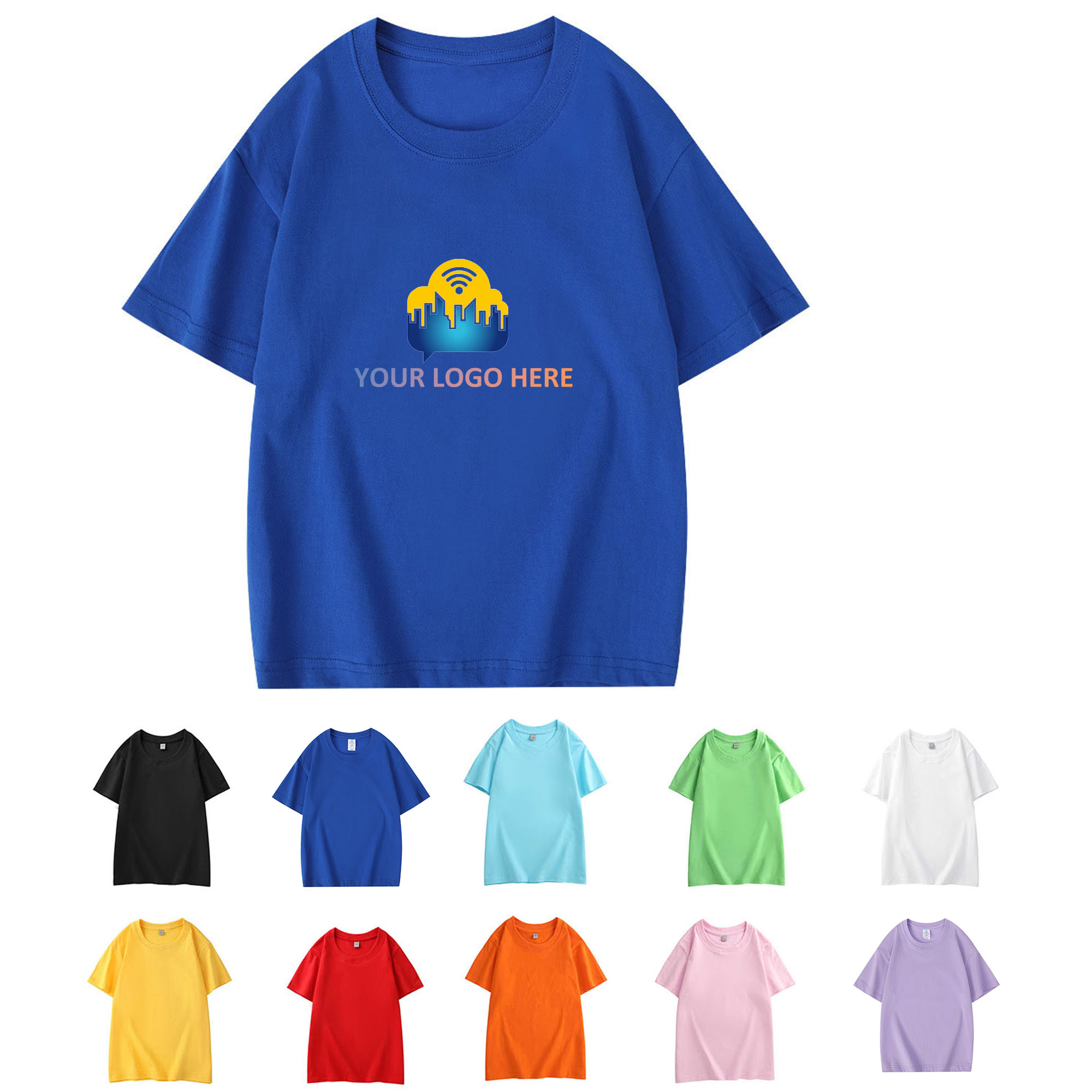 Children Round Neck T Shirt 8