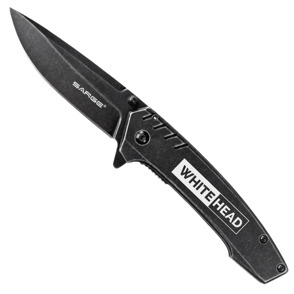 Stone - Stonewash Frame Lock Pocket Knife 3