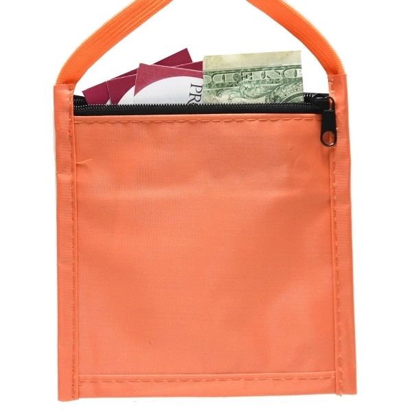 Single Pocket Neck wallet 5