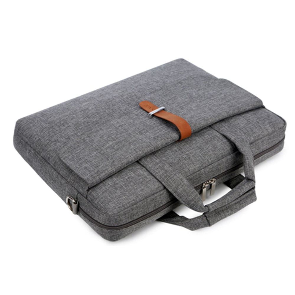 Business Laptop Sleeve Messenger Briefcase With Shoulder Strap 2