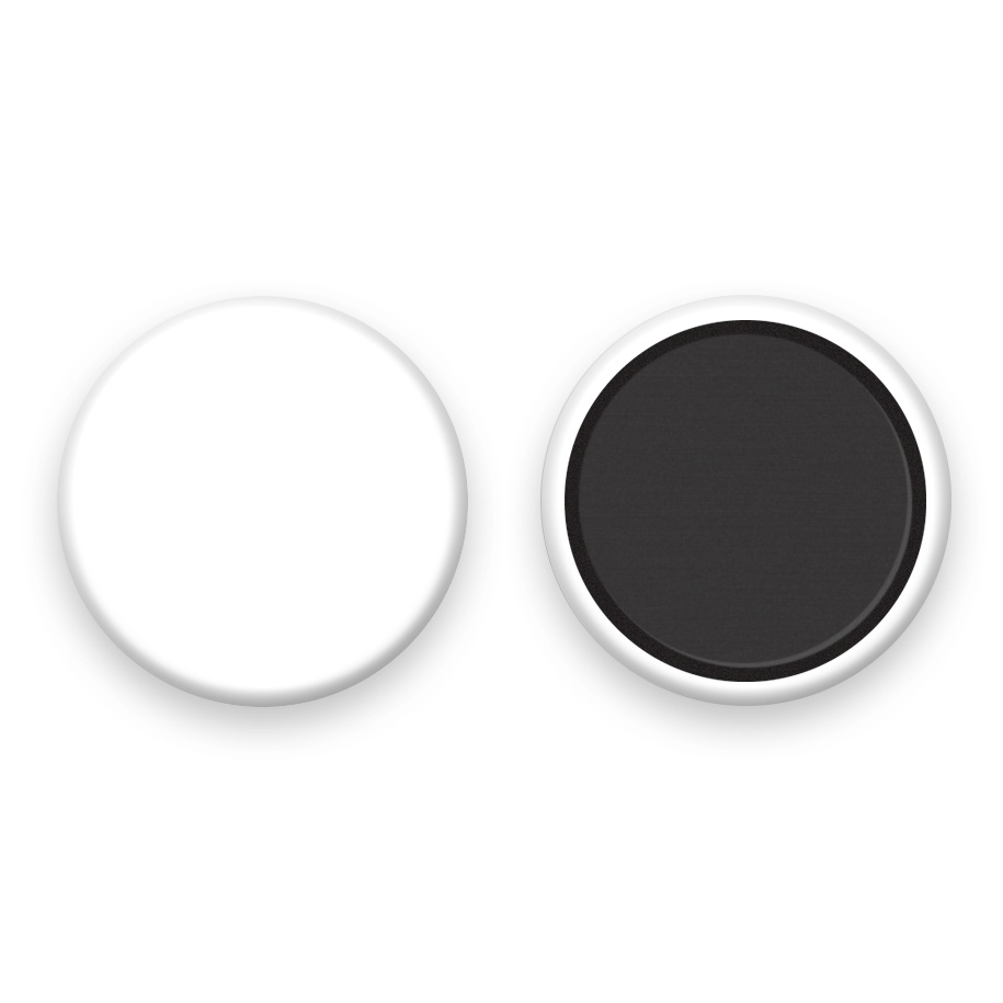 Metal Buttons circle (1.25") Four colour process 1