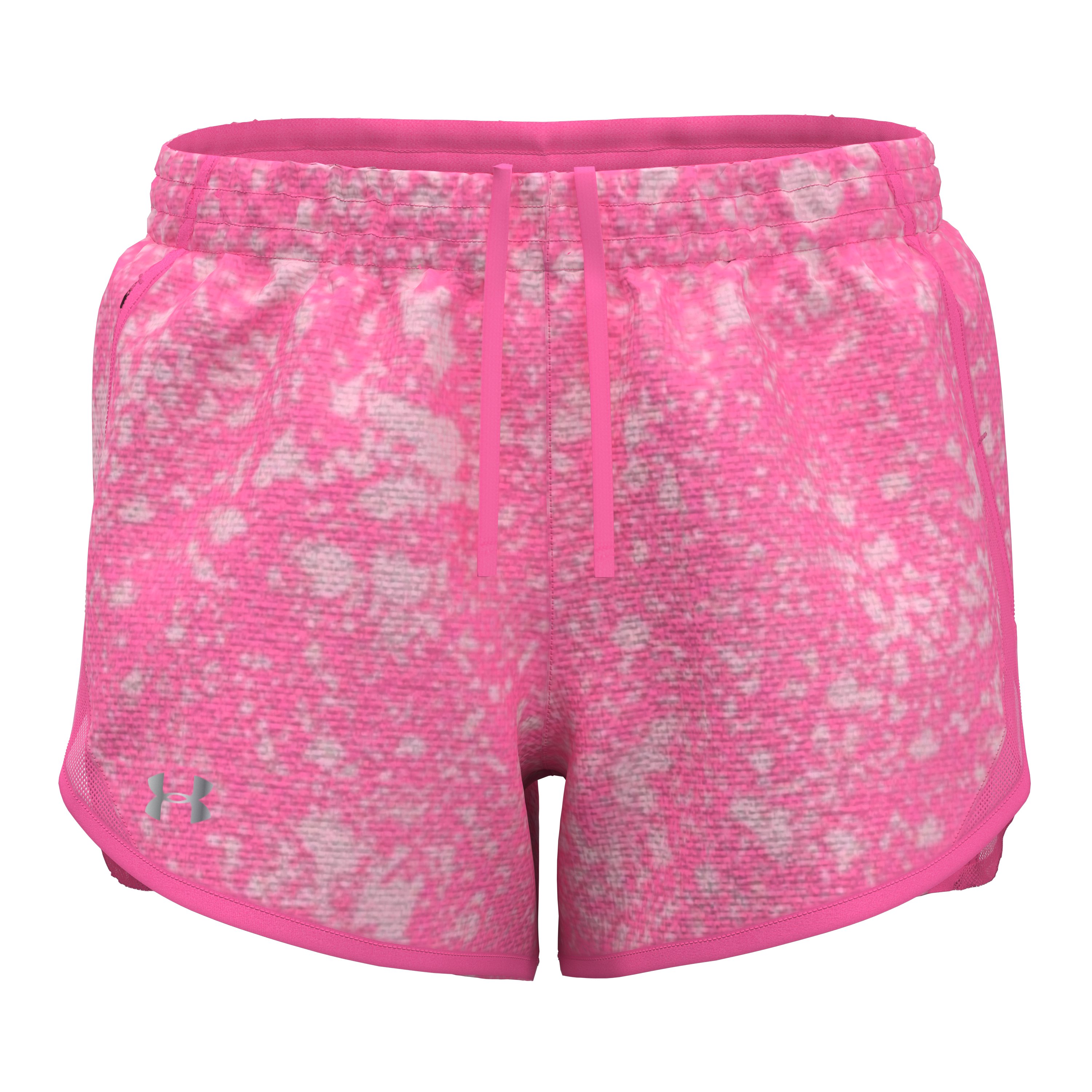 UA Fly-By Printed Women's 3 Shorts 10
