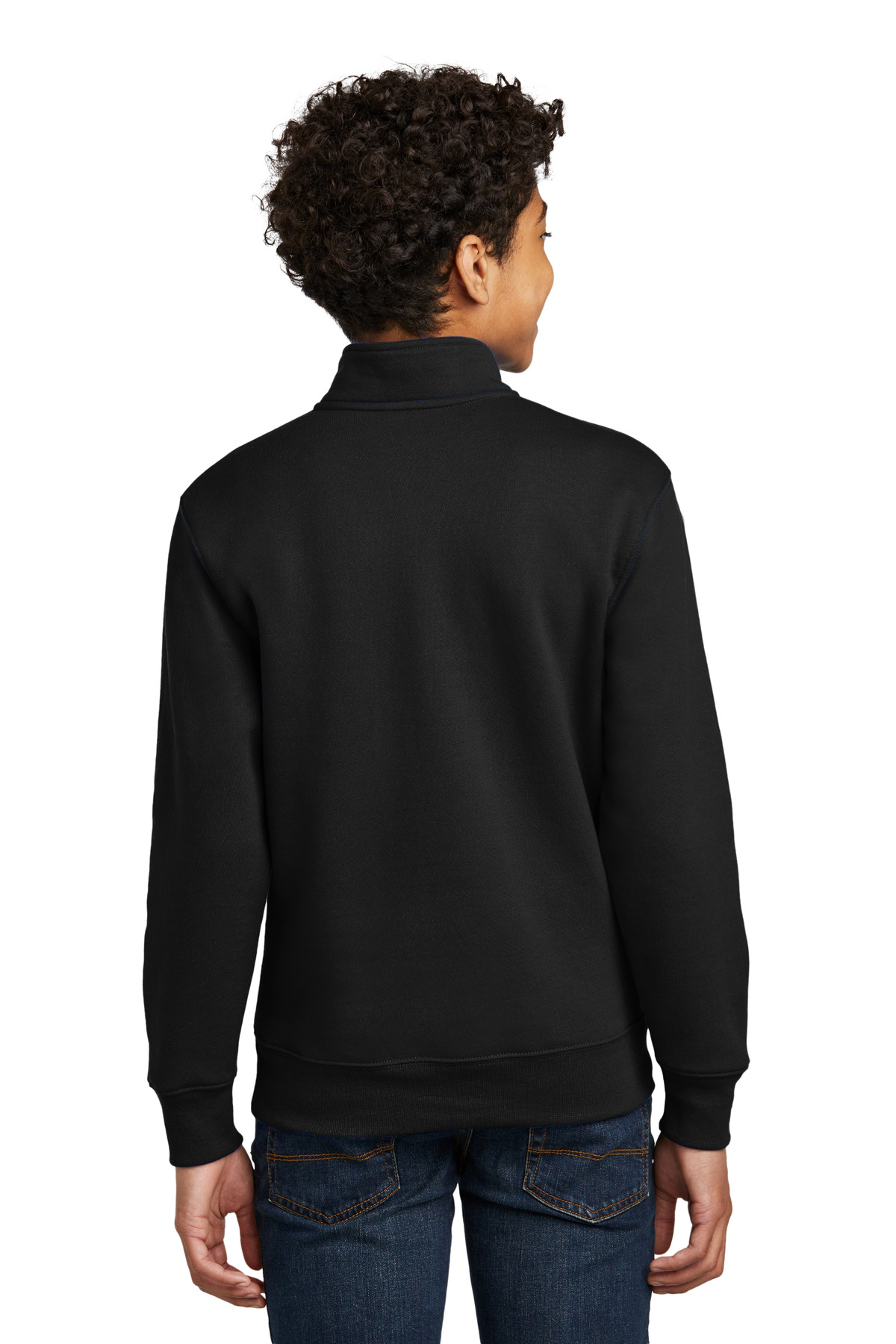 Port & Company® Youth Core Fleece 1/4-Zip Pullover Sweatshirt 8