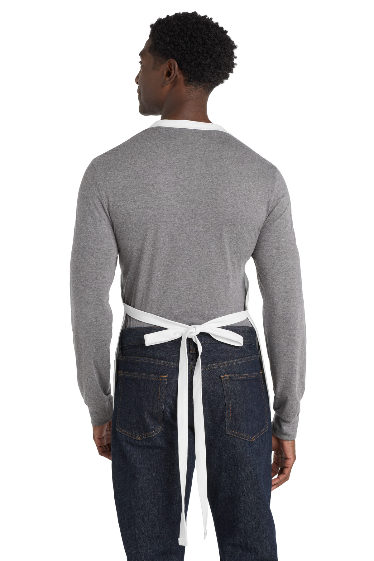 Port Authority Medium-Length Apron with Pouch Pockets. A510 40