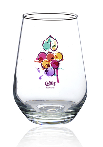 16 oz. Vaso Silicia Stemless Wine Glasses 3