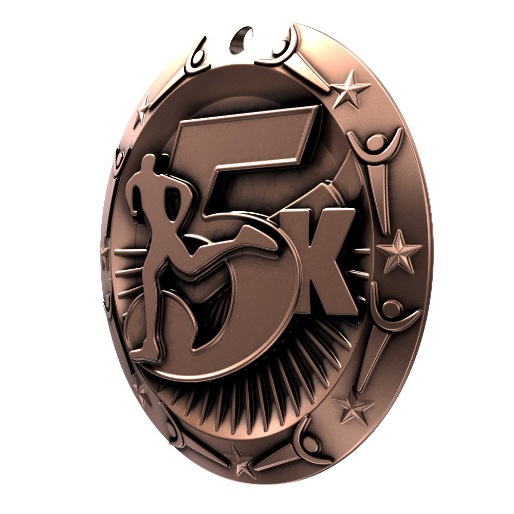 5K World Class Medallion (3") 8