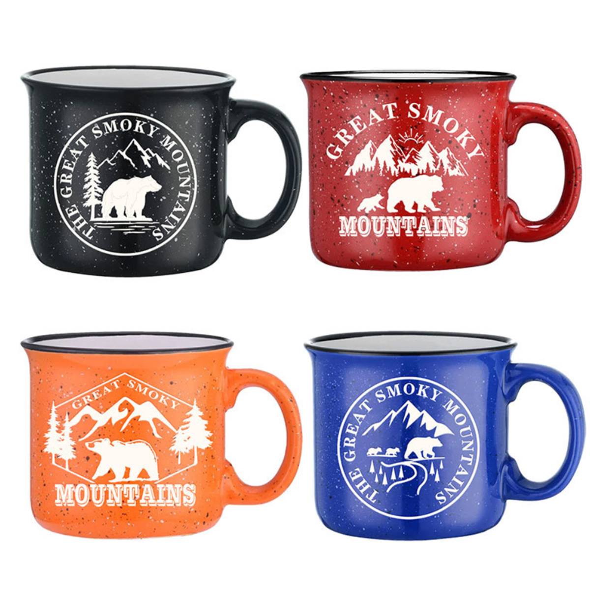 Custom Ceramic Campfire Coffee Mugs 2