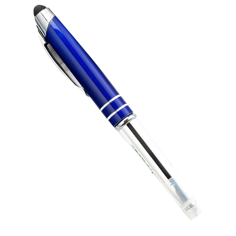 Twist Action Captive Precision Stylus Pen Led Light 4