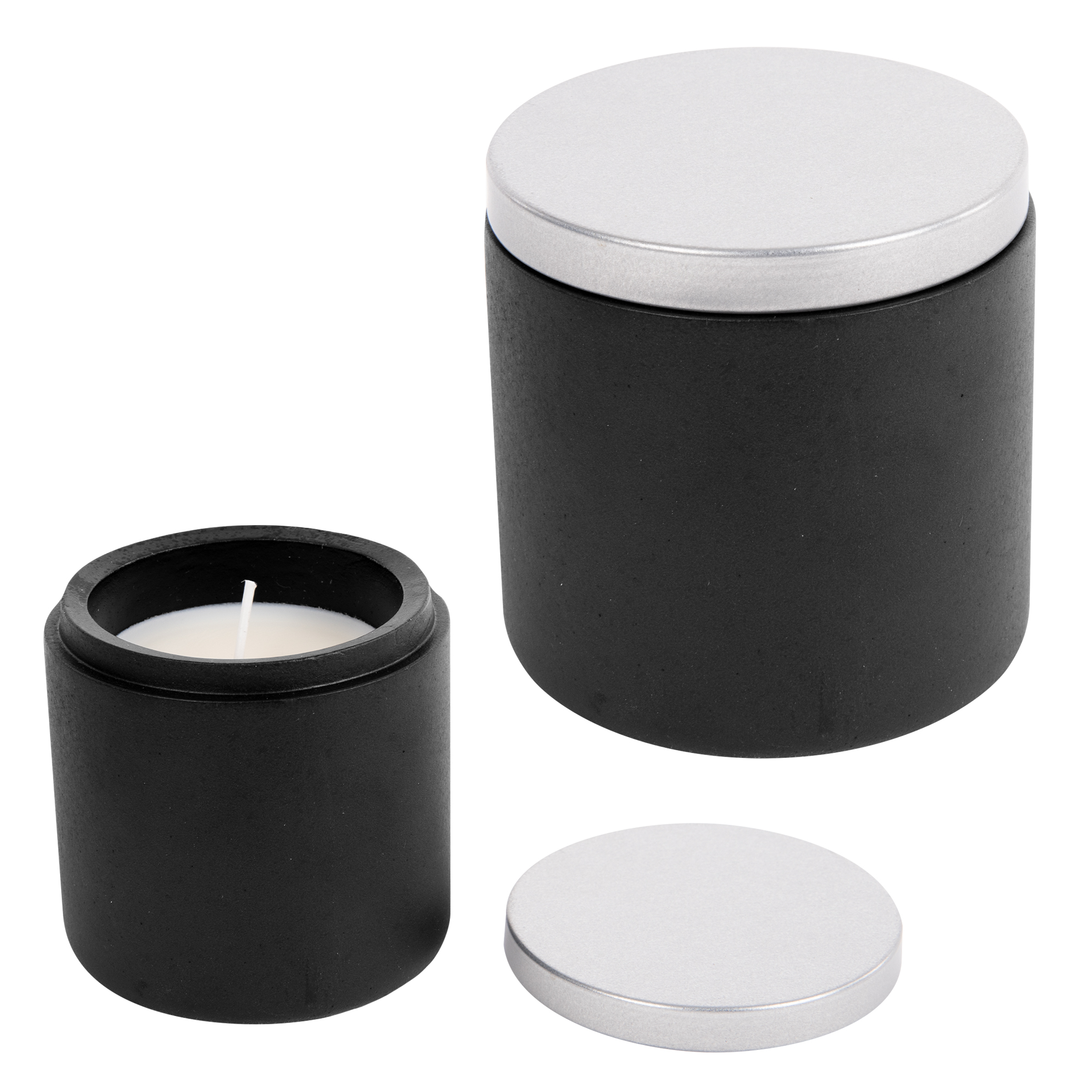Cali Clay Cement Candle 2