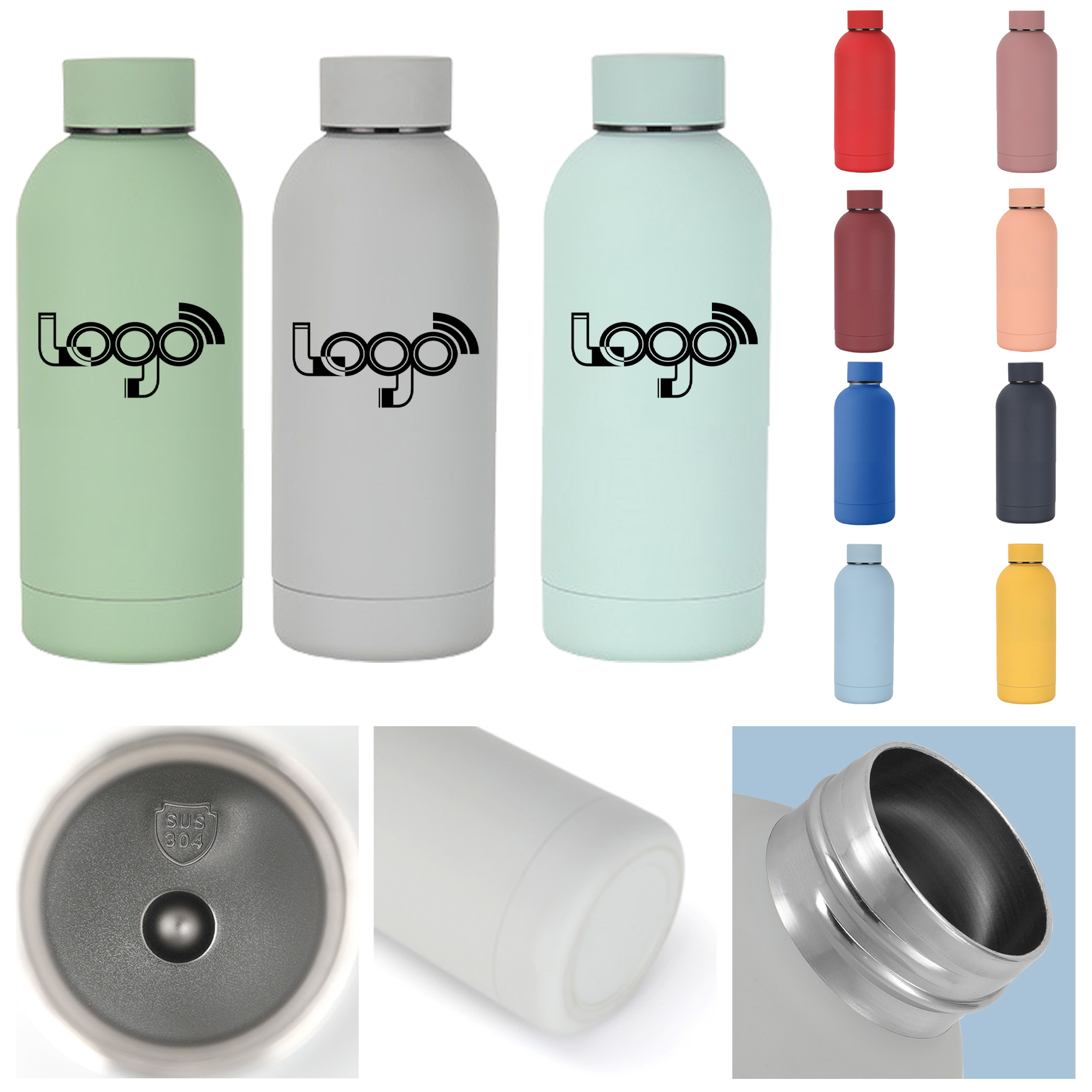 Insulated Leak-Proof Stainless Steel Bottle 2