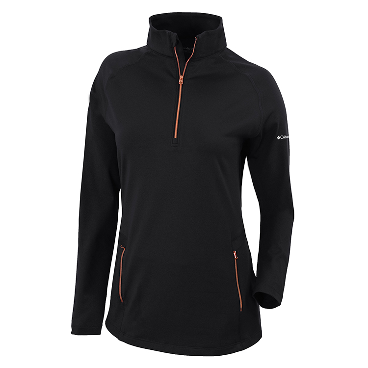 Columbia Ladies Omni-Wick Outward Nine 1/4 Zip 7