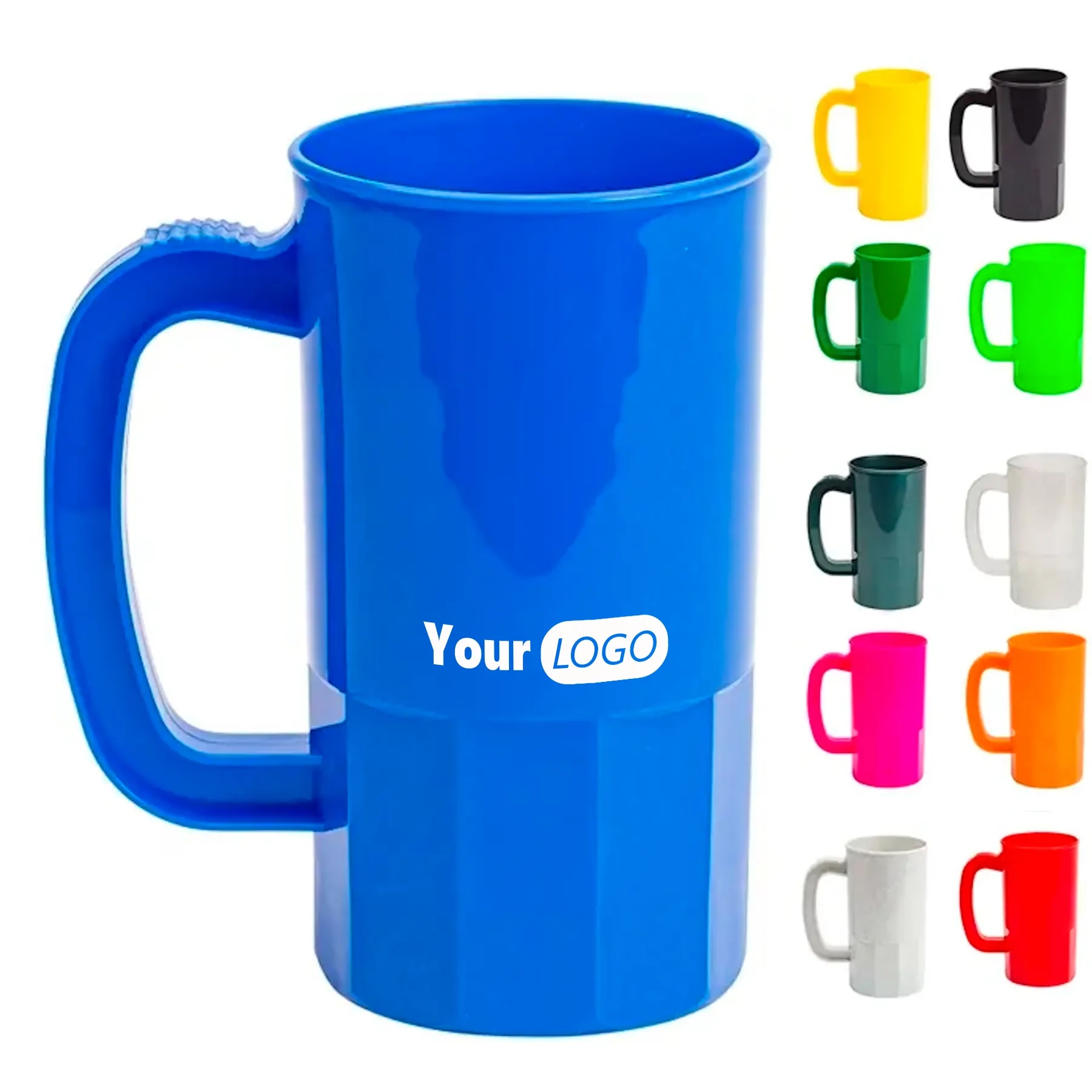 22 Oz Plastic Beer Stein Mug 9