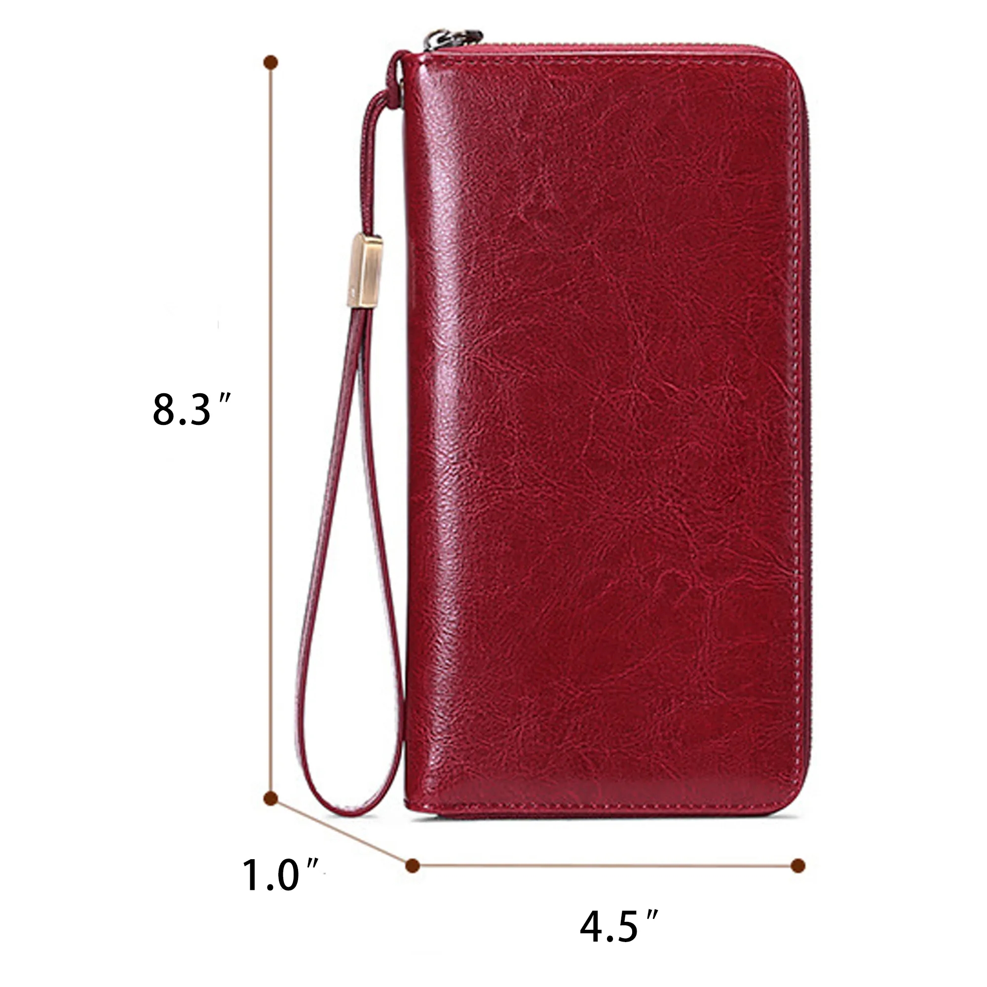 Genuine Leather Multi Card Wallet 5