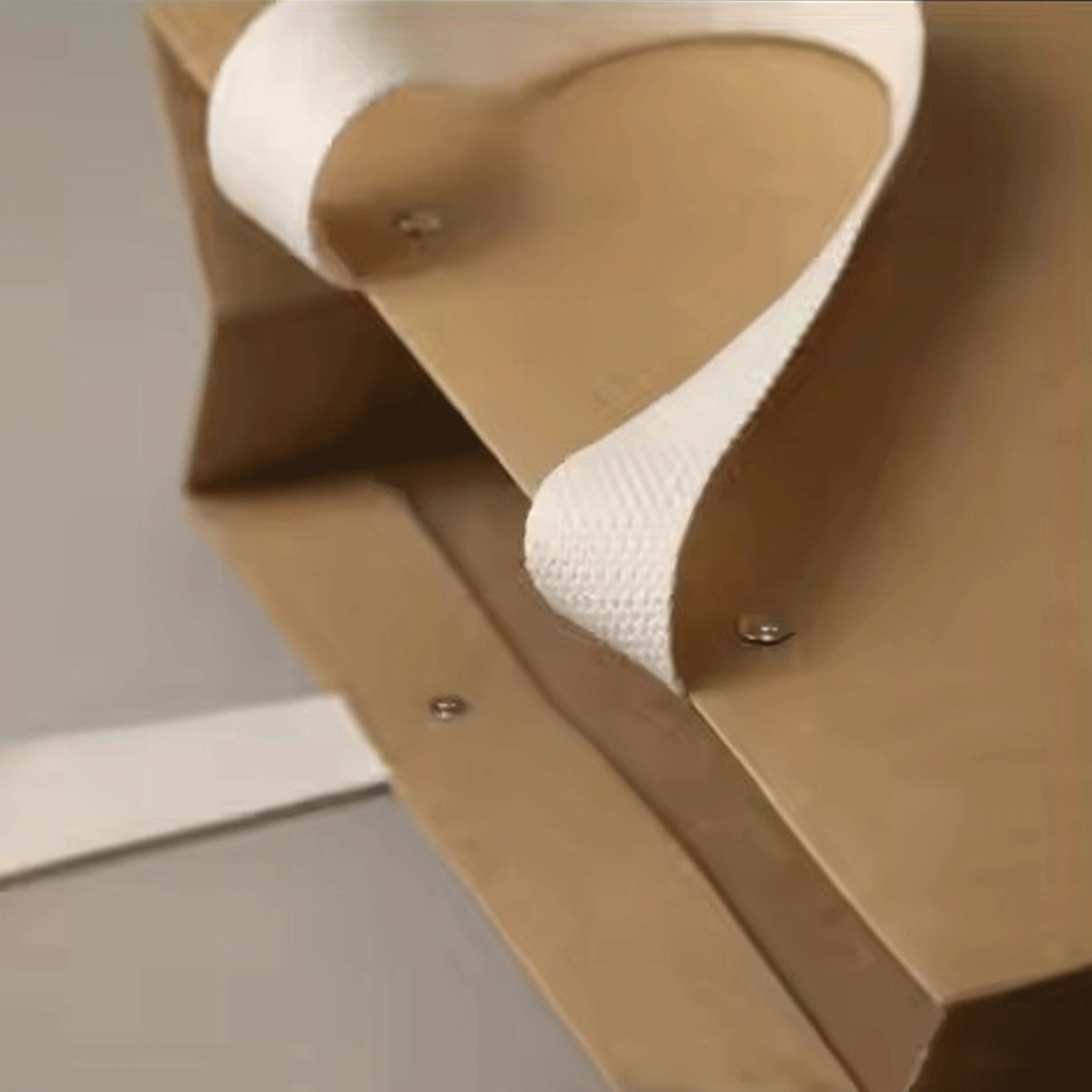 High Quality Brown Cardboard Shopping Paper Bag W/ Handles 12
