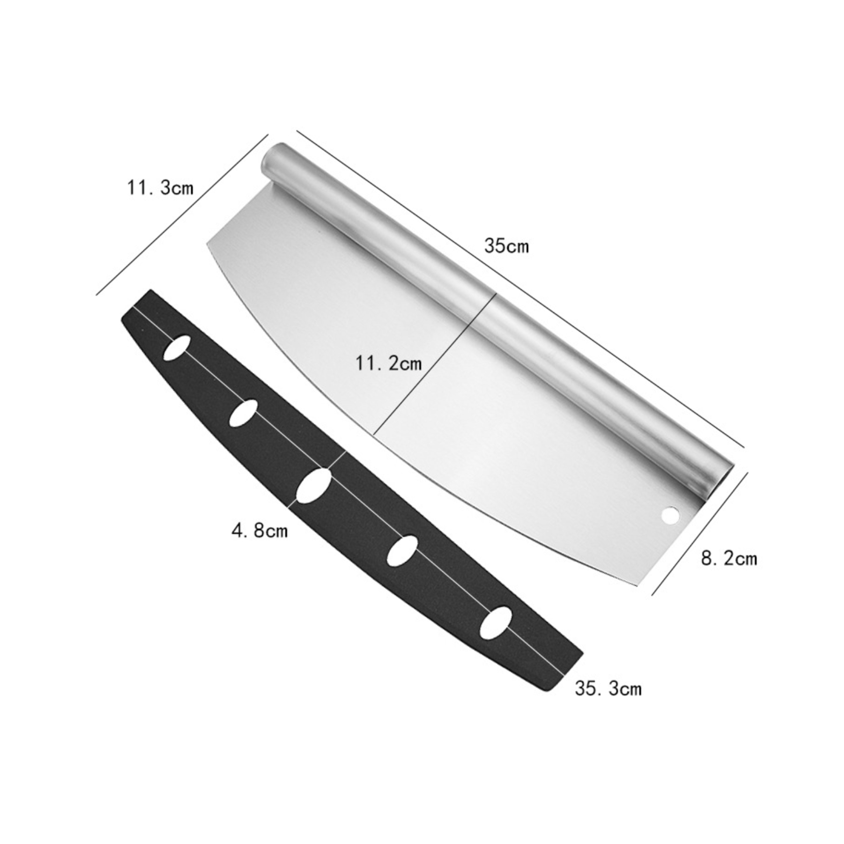 Pizza Peel Cutter and Server Set (direct import) 3