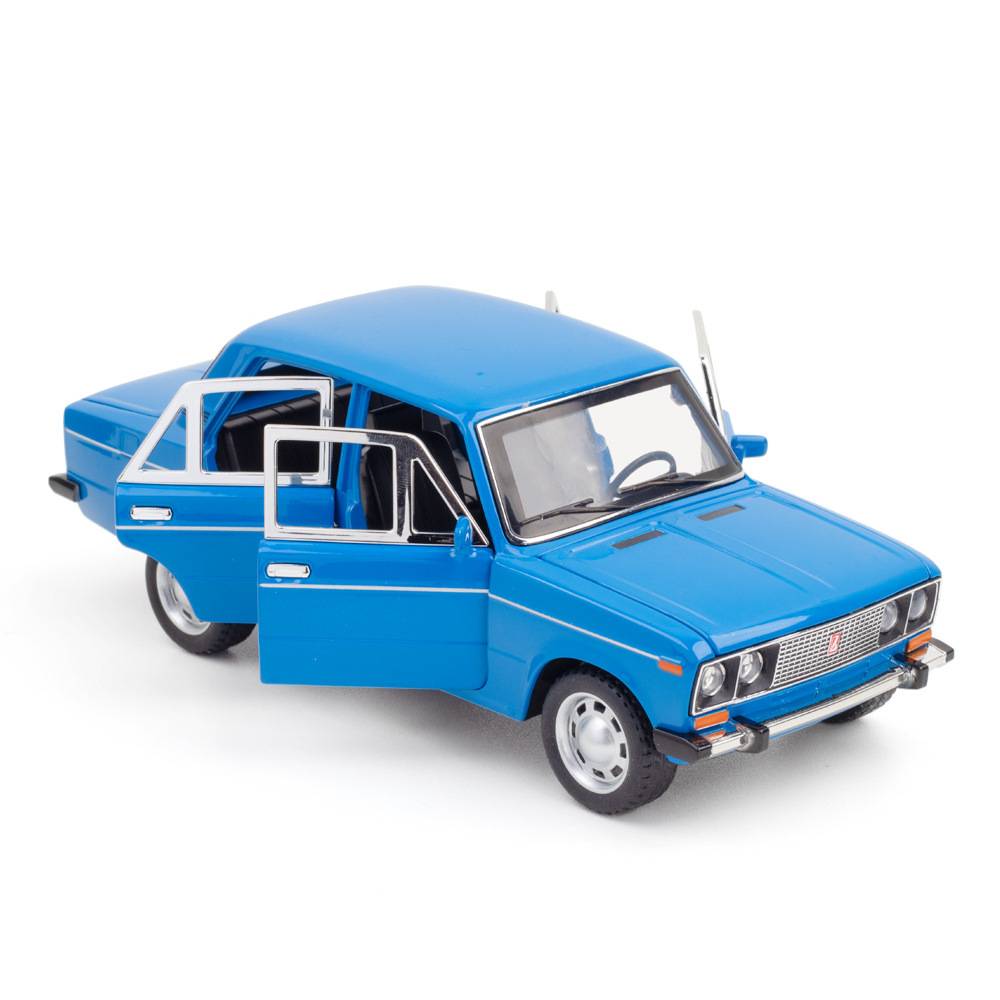 Simulation 1/24 Lada 2106 alloy vintage car model 4