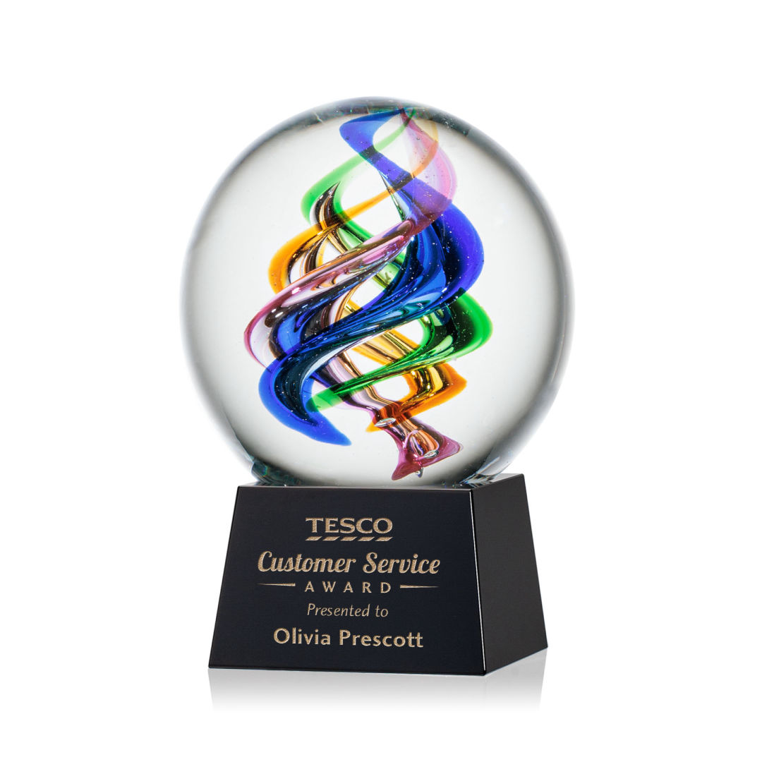 Galileo Award on Robson Base - Black 2