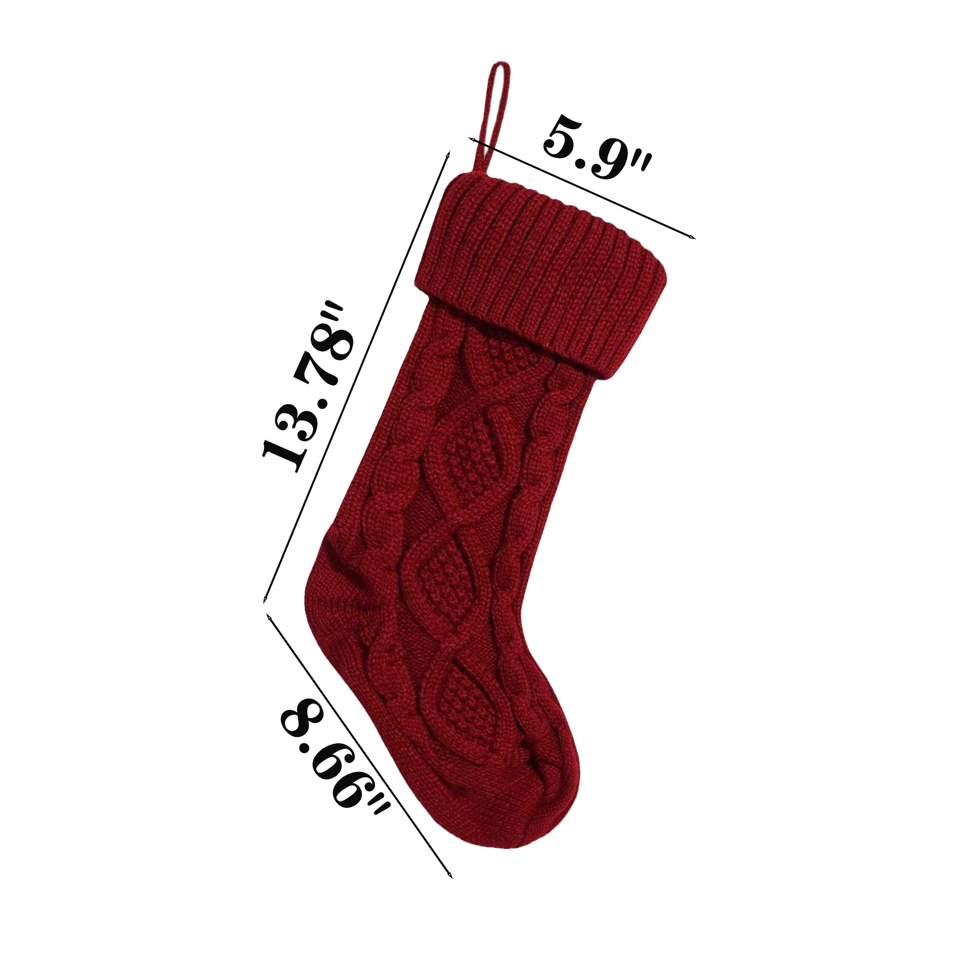 Holiday Decorative Knit Socks 3