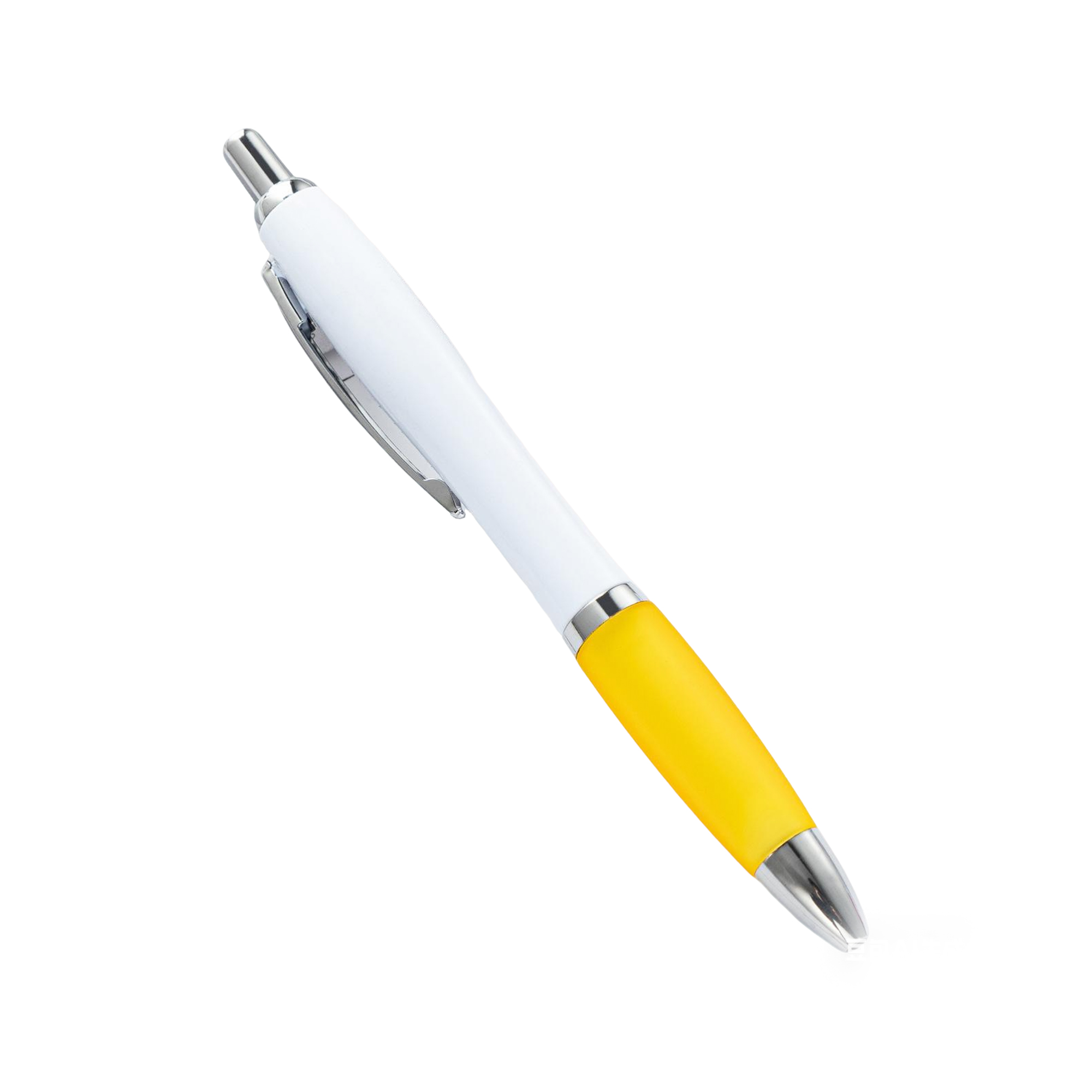 Retractable Ballpoint Pen Translucent Barrel Design 17