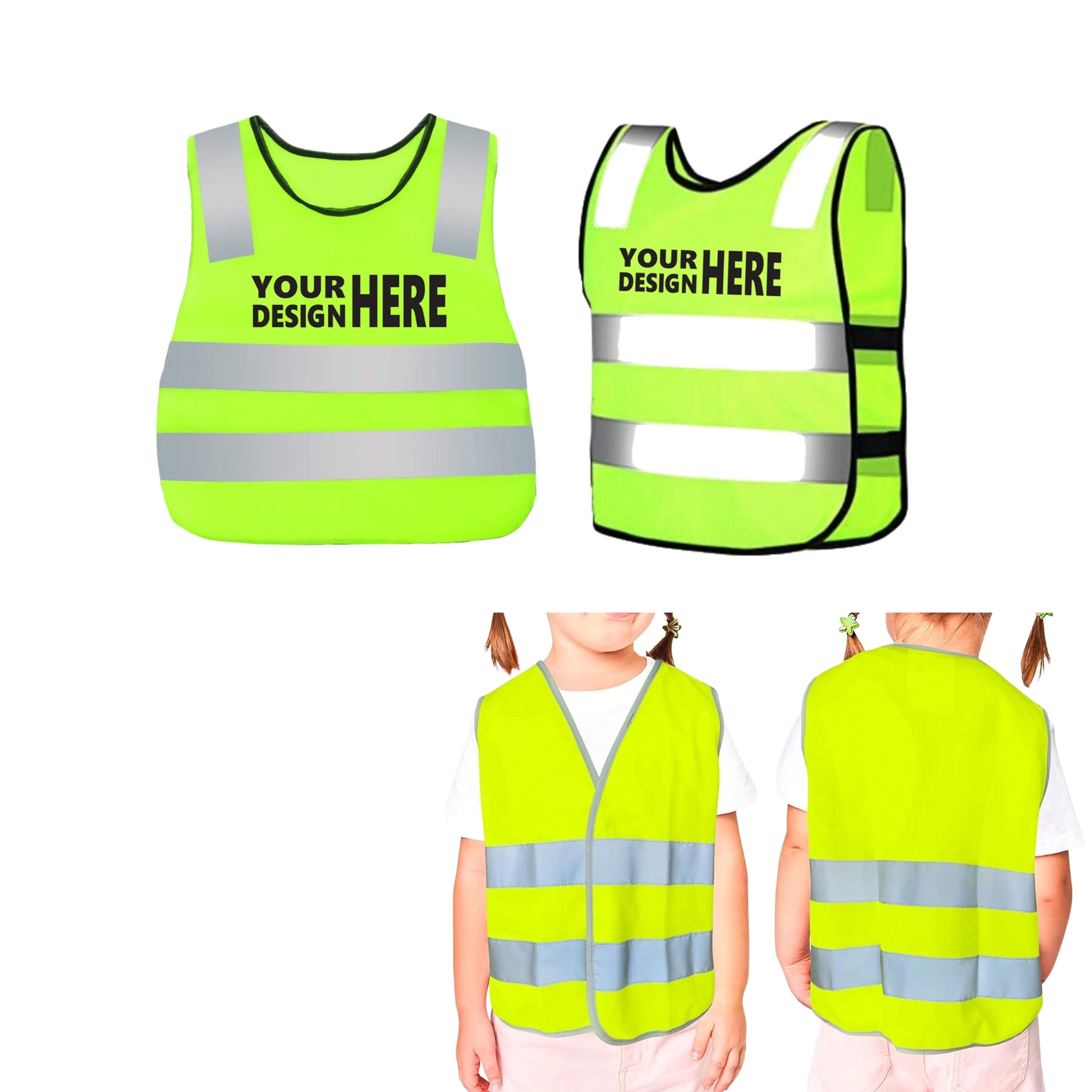 Kids Safety Vest Reflective 2