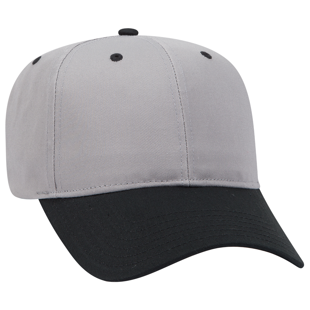 OTTO CAP® 6 Panel Mid Profile Baseball Cap 21
