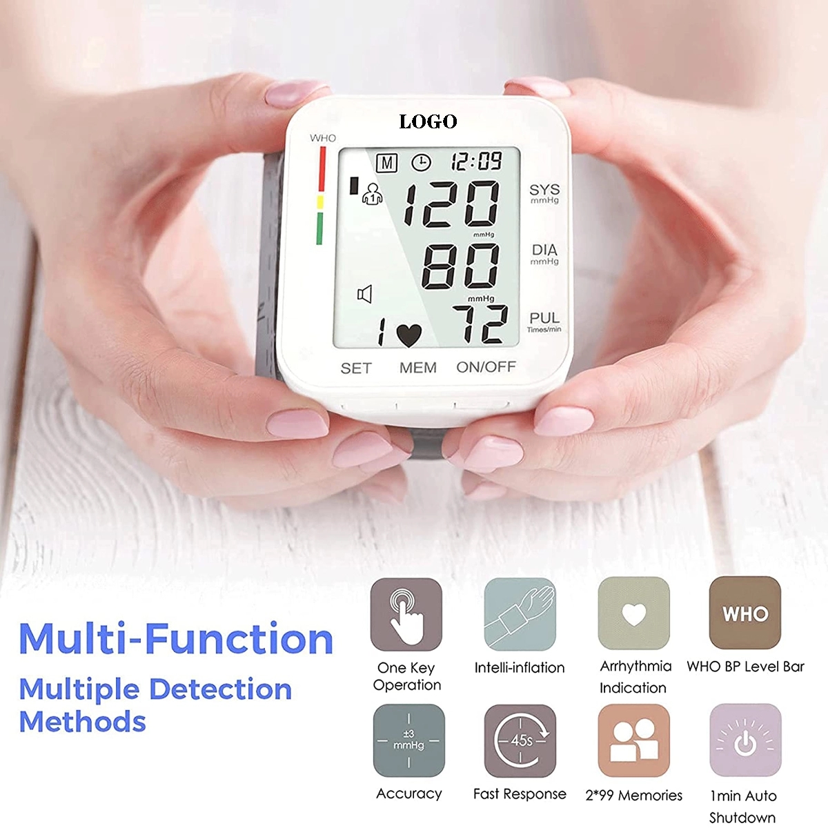 Wrist Blood Pressure Monitor 2