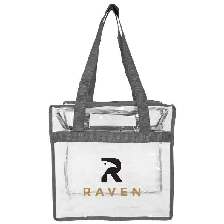 Newport Clear Zipper Tote 1