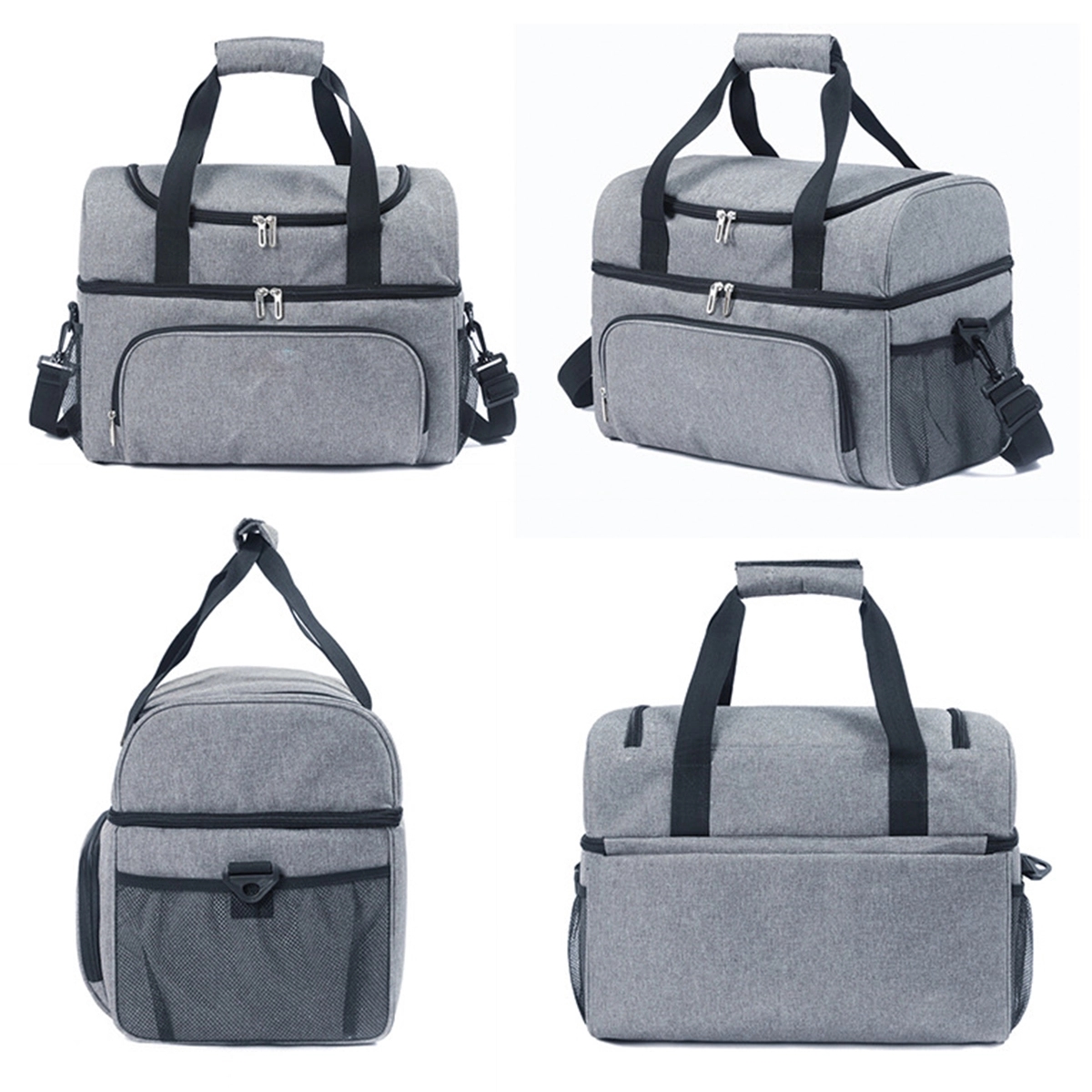 30L Double Decker Insulated Cooler Lunch Bag 4