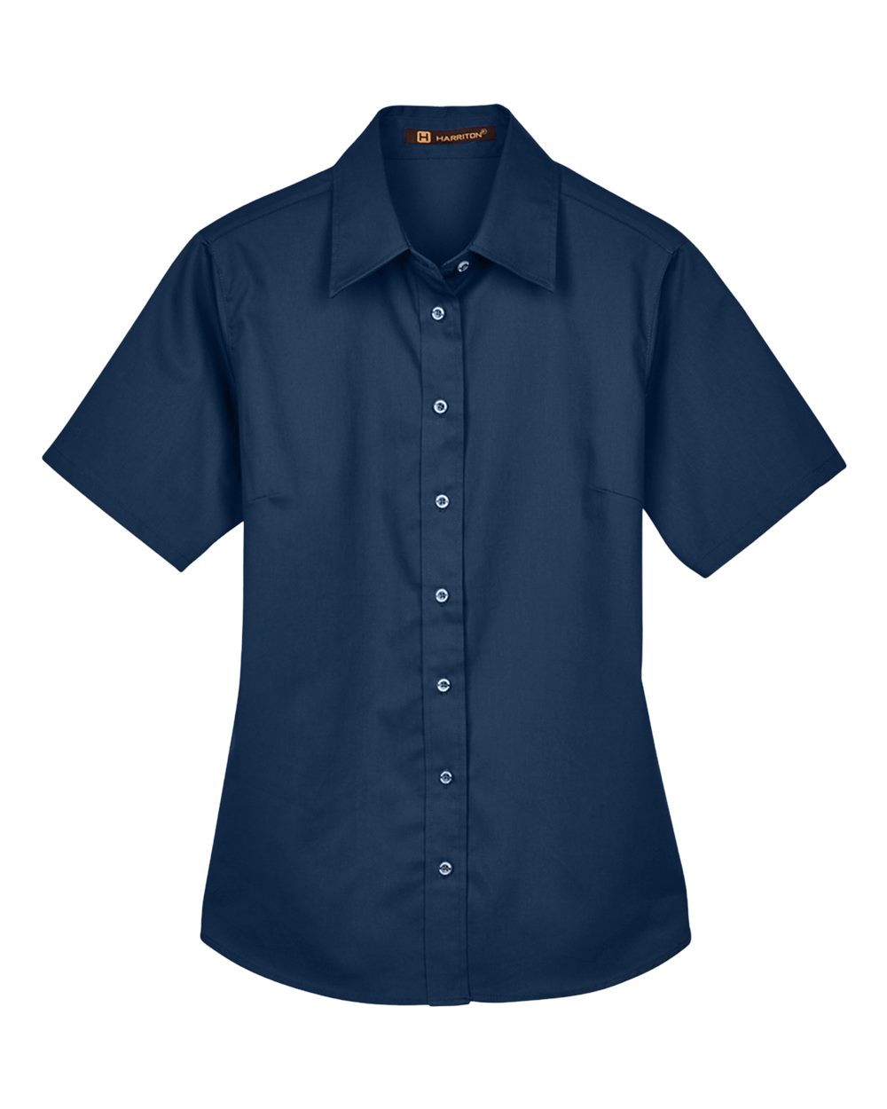 Women's Easy Blend™ Short Sleeve Twill Dress Shirt with Stain-Release - M500SW 17