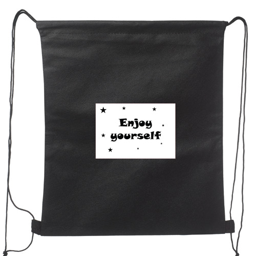 Non-Woven Polypropylene Drawstring Bag - 14.5"W x 17.5"H 7