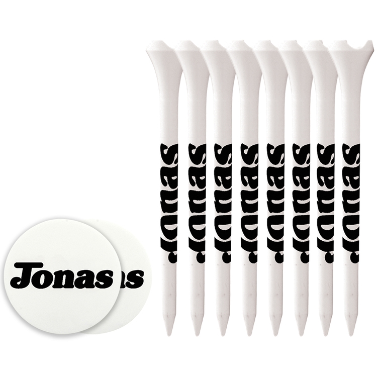 8 Performance Tees 2 3/4", 2 Ball Markers