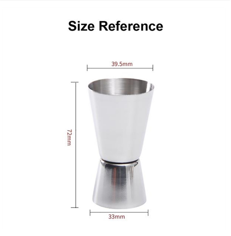 Double Side Stainless Steel Jigger Cup 2