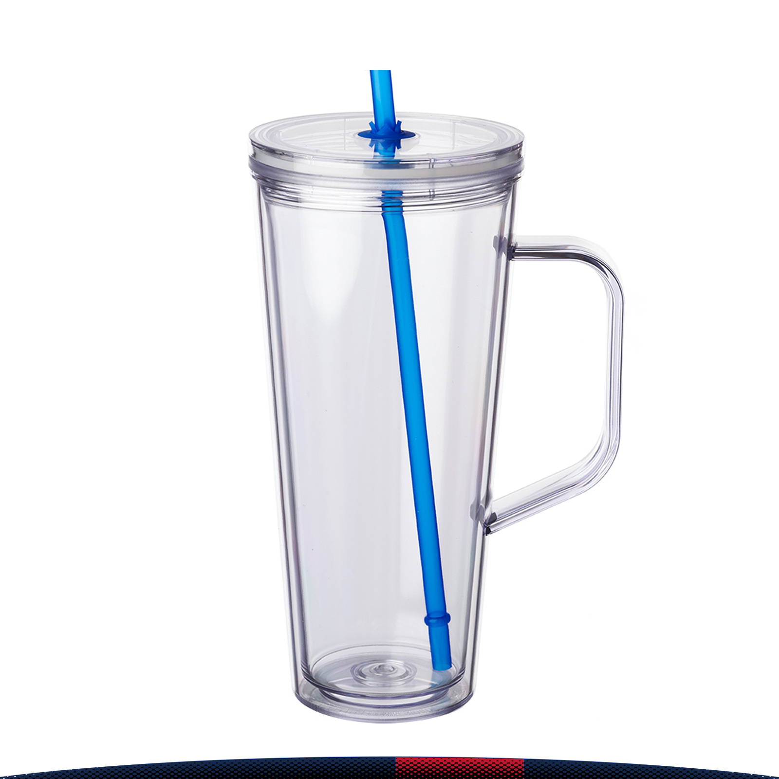 24 oz. Moriel Plastic Tumbler with Handle 8