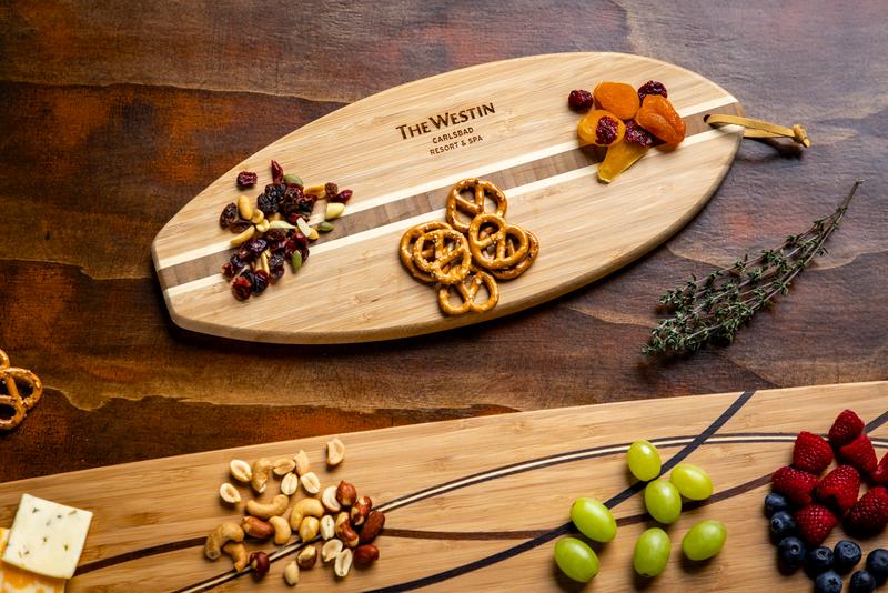Lil' Surfer Bamboo Cutting Board 1