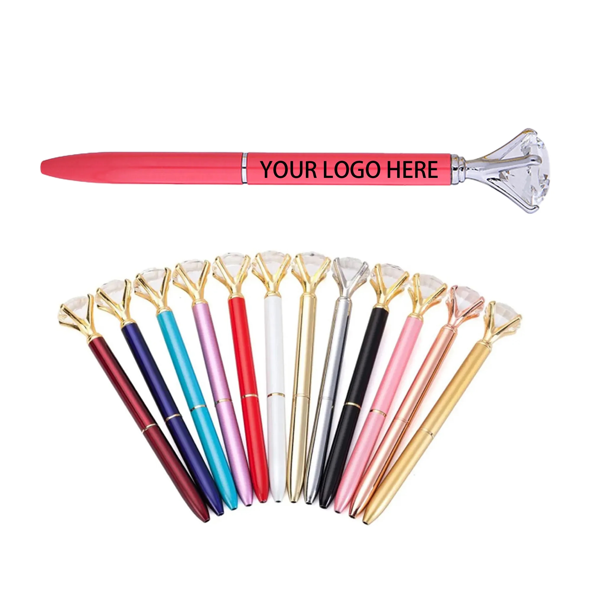 MOQ 20 Big Crystal Diamond Pen 1
