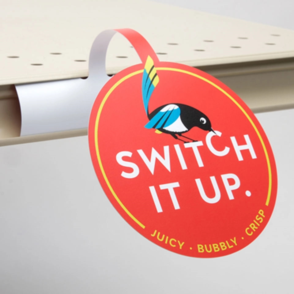 PVC Shelf Wobbler 2