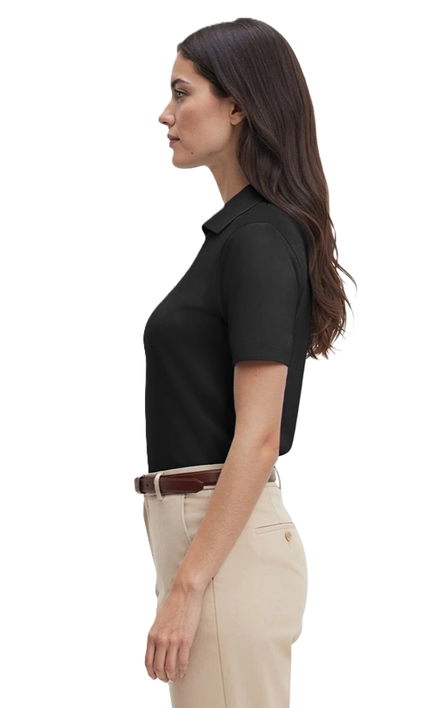 Ladies' Superblend V-Neck Polo 60