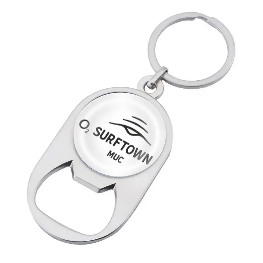 Multiuse Alloy Bottle Opener Keychain 3