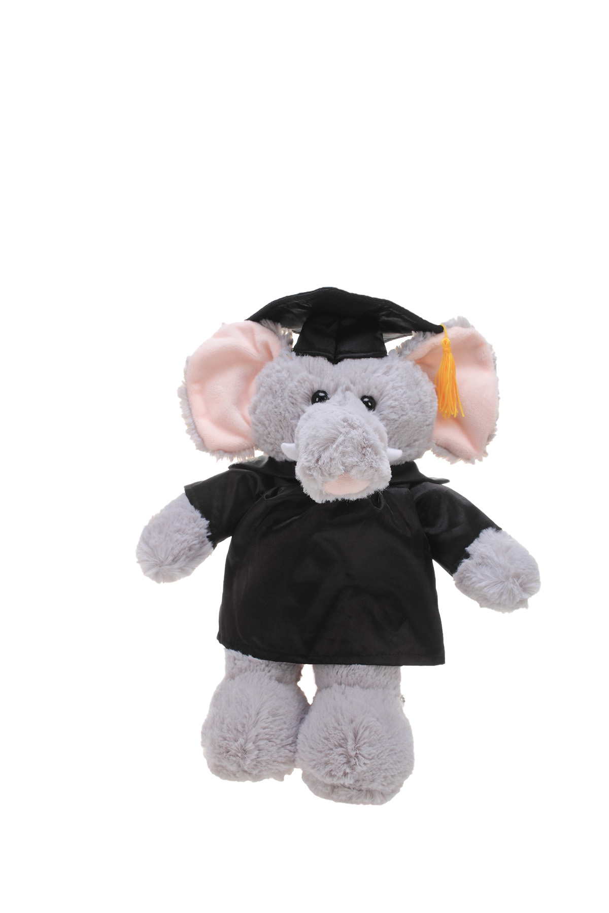 Soft Plush Elephant in Graduation Cap & Gown Stuffed Animal