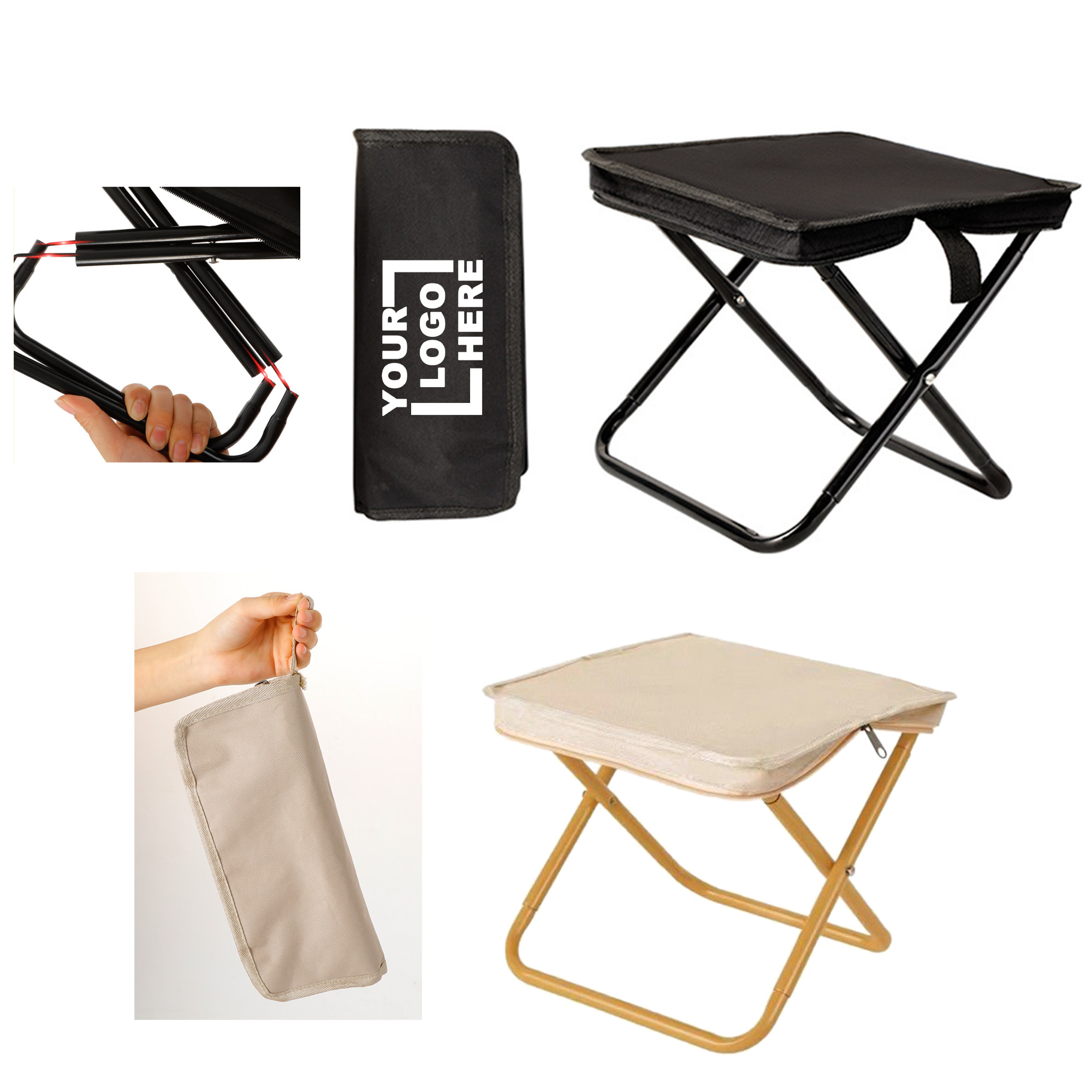 Portable Steel Frame Stool 3