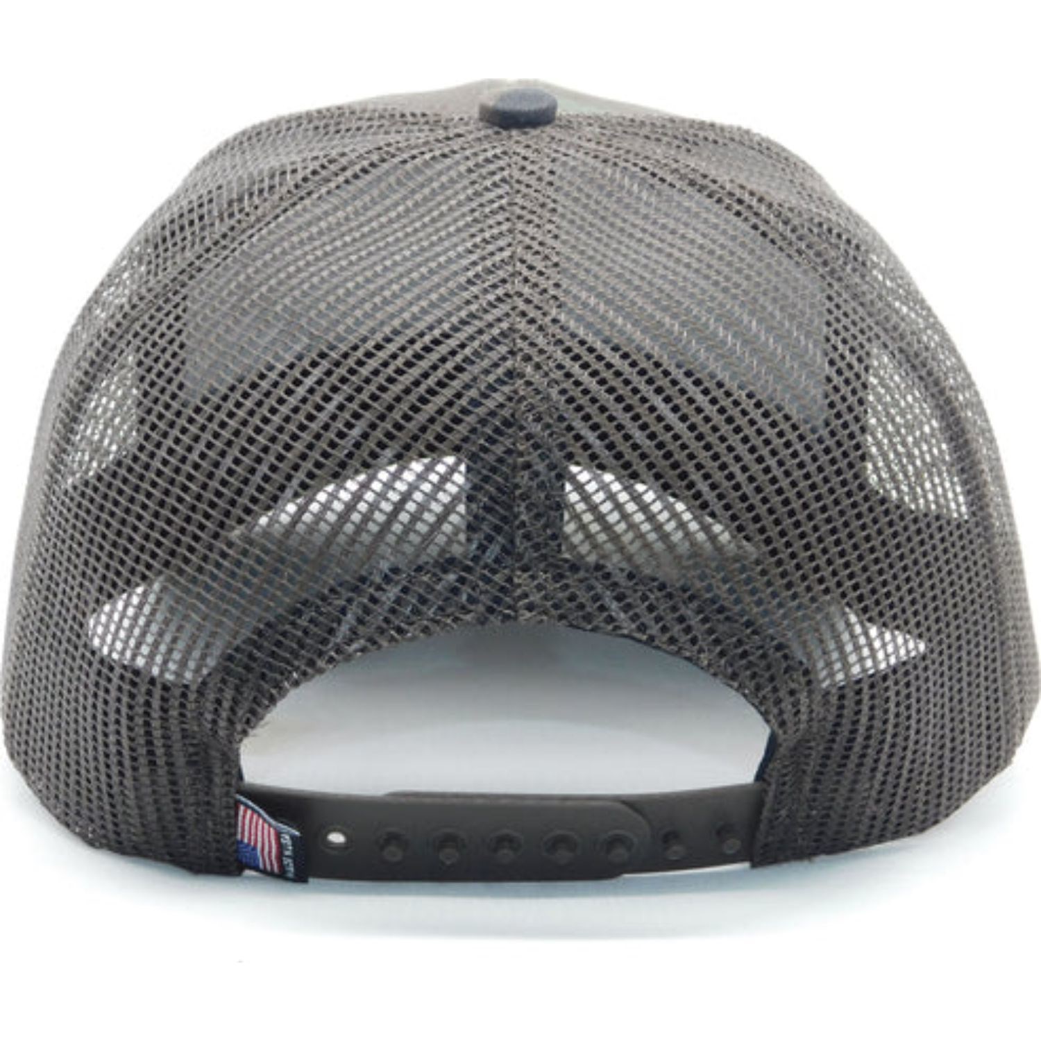 True American Made 6-Panel Camo Contrasting Mesh Tucker Cap 1