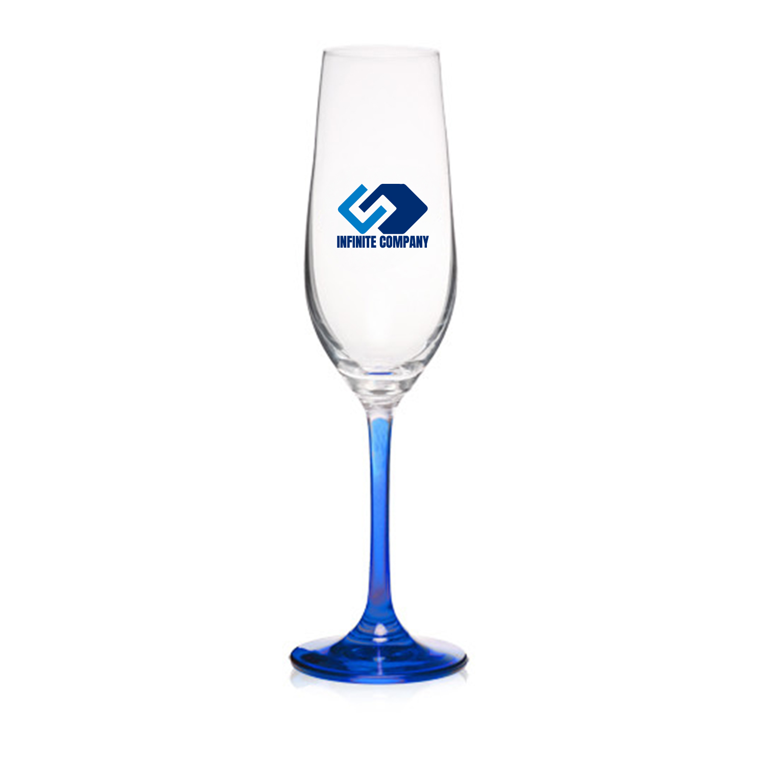 8 oz. Crystal Champagne Glass (2 Color Imprint) 4