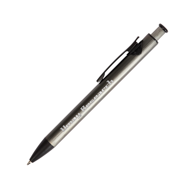 Illuminate Recycled Aluminum Plunge-Action Pen 3