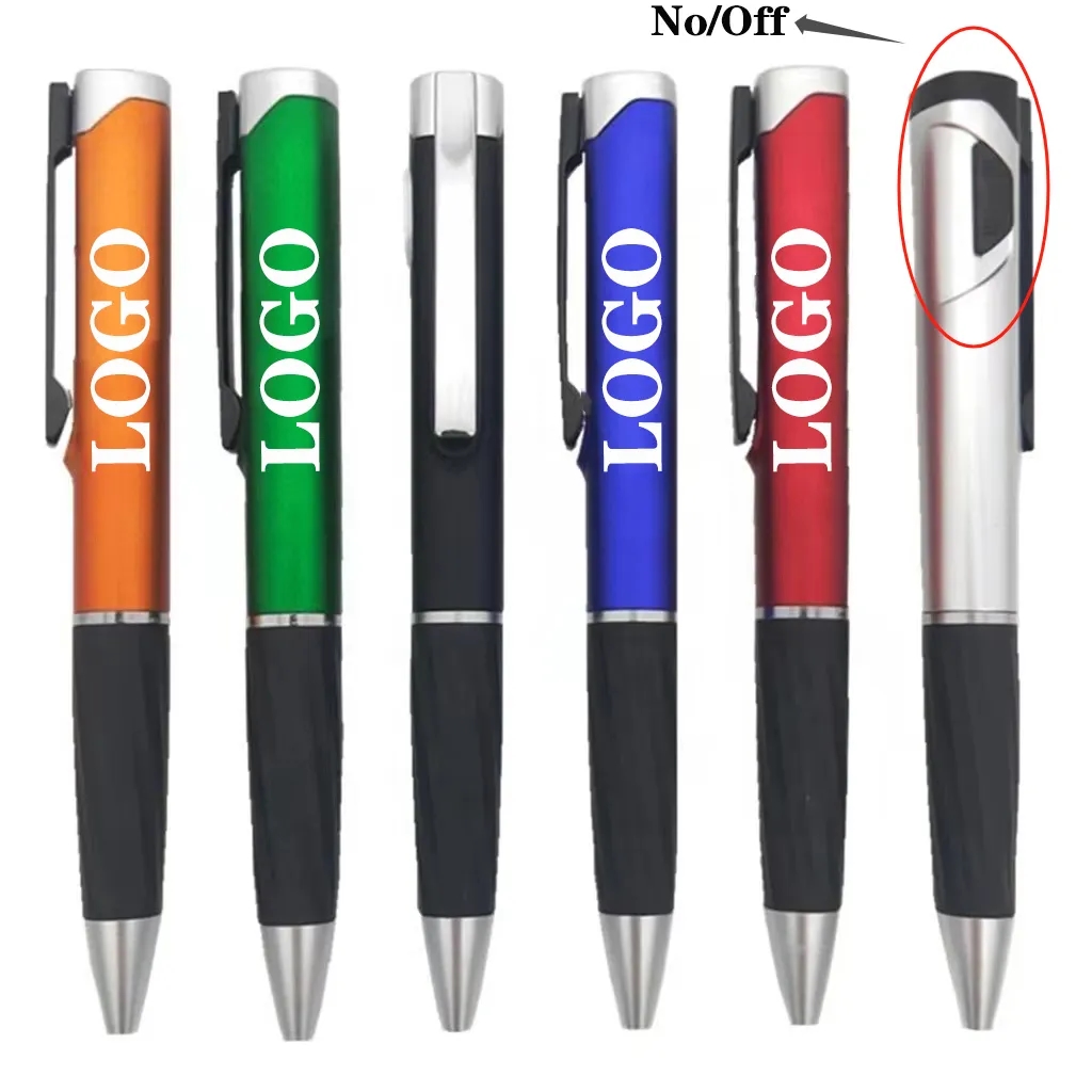 MOQ100 LED Light Up Logo Pen 4