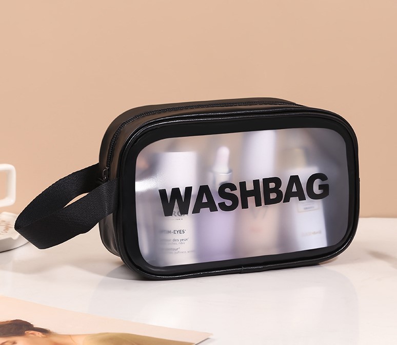 Frosted PVC Zippered Travel Pouches(S) 4
