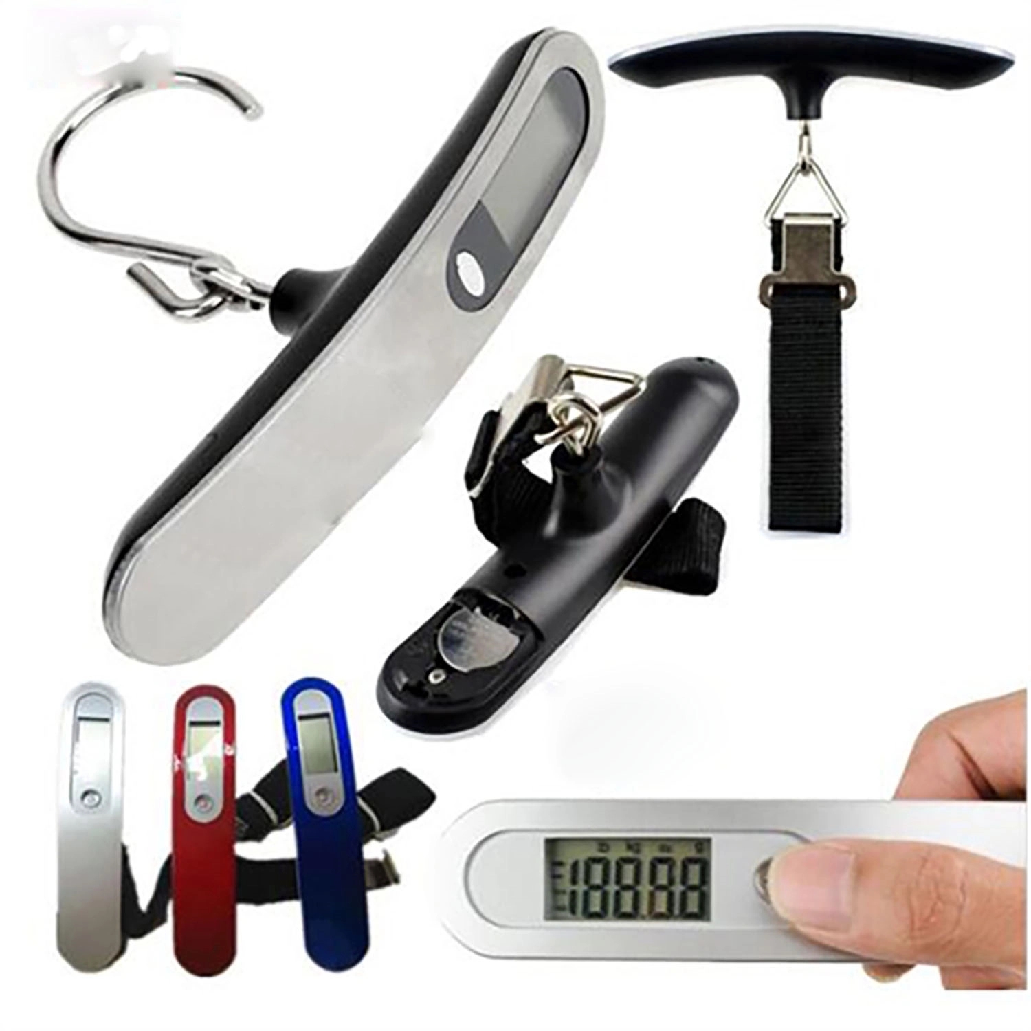 Digital Hanging 110Lb Luggage Scale w/ Lcd Display 3