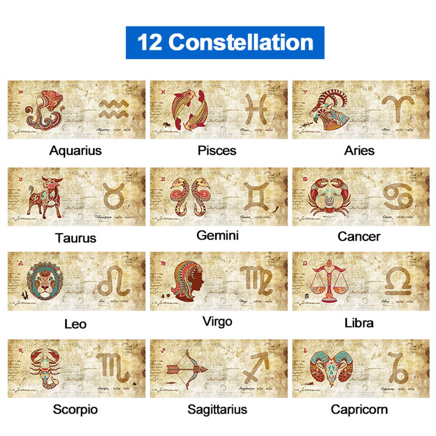 11oz Color-Changing Ceramic Zodiac Mug for Astrology Lovers 17