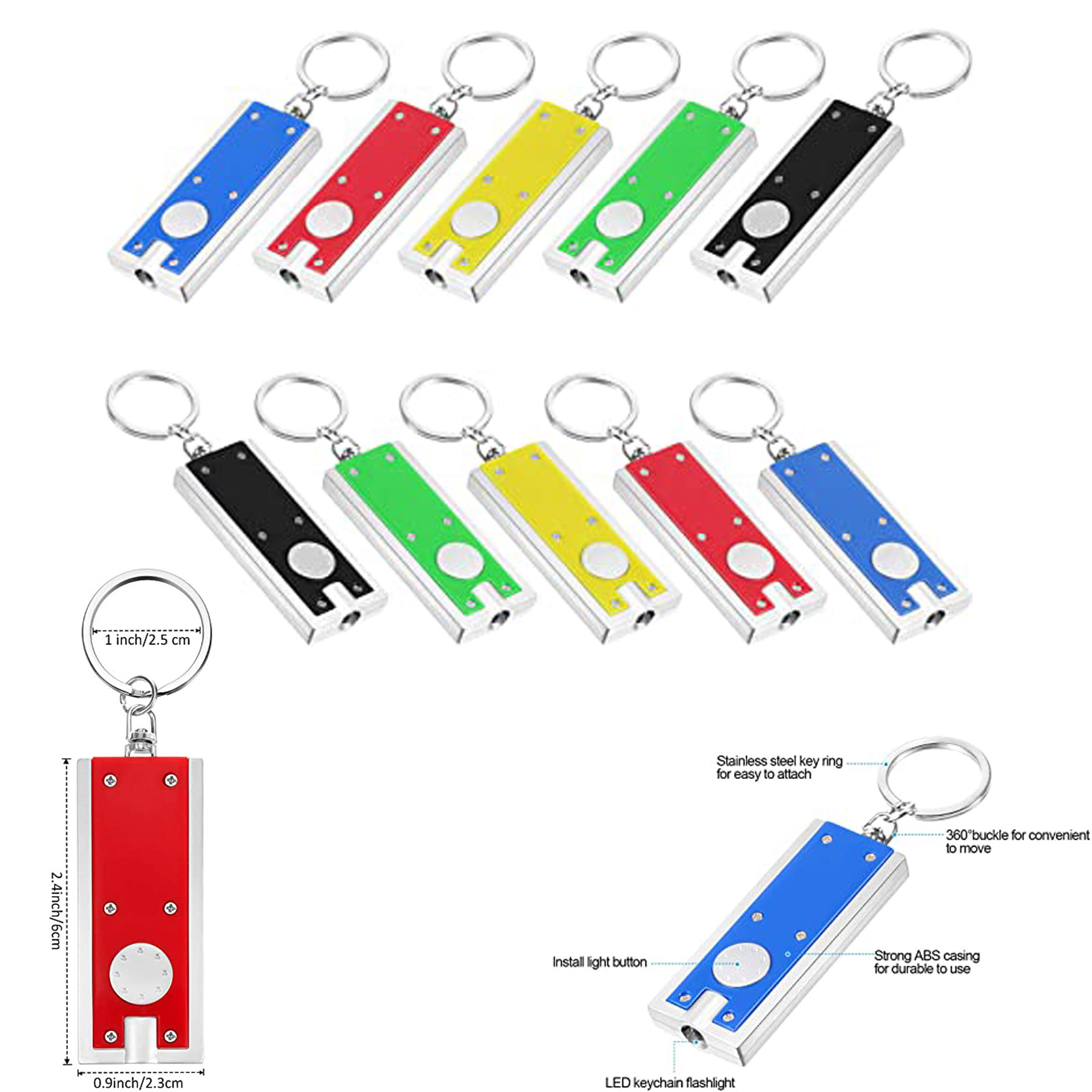 LED Keychain Lights 3